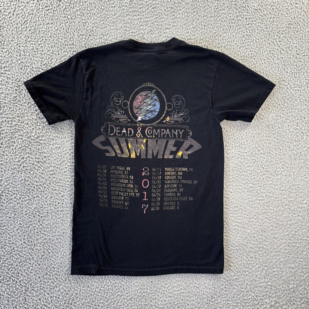 Dead And Company Official Summer Tour 2017 T-Shirt Size Small‎ - Picture 8 of 9